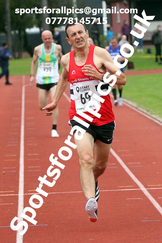 3000 metres, NECAA Open Meeting, Morpeth, Sunday, September 27th. David T. Hewitson/Sports for All Pics